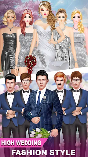 Bridal Wedding Fashion Dressup 스크린샷