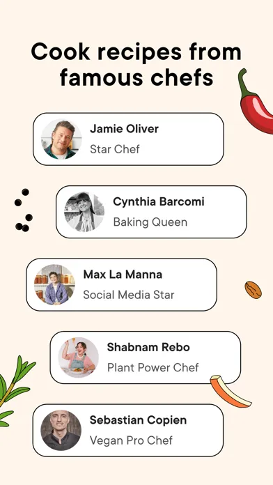 Tangkapan skrin Kitchen Stories easy Recipes