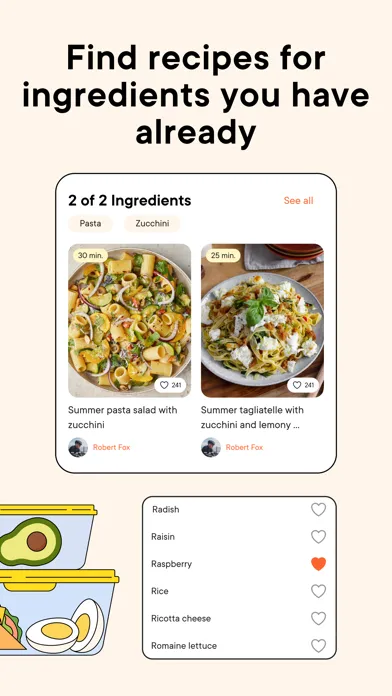 Tangkapan skrin Kitchen Stories easy Recipes