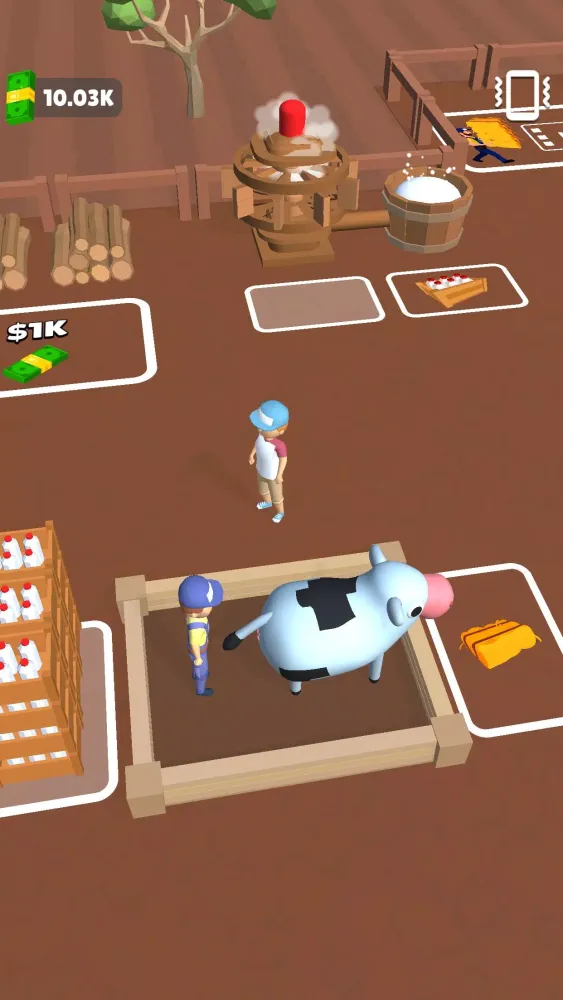 Milk Tycoon 3D Screenshots