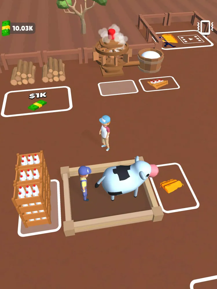 Milk Tycoon 3D Screenshots