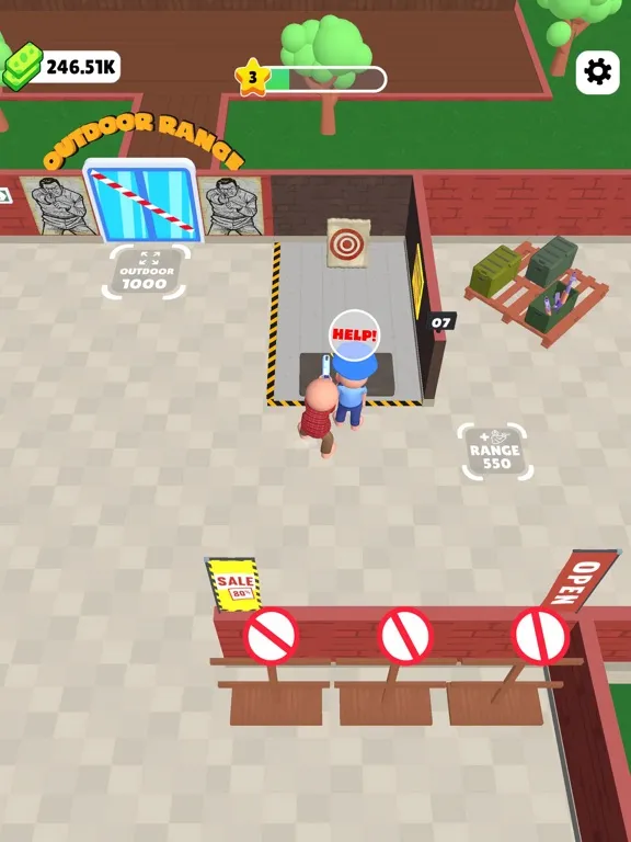 Ảnh chụp màn hình của Shooter Empire iPad 