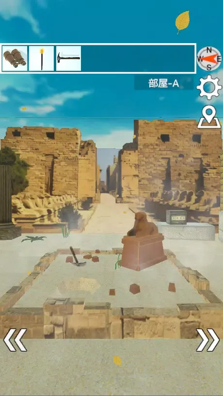 脱出ゲーム-エジプト遺跡/巨大な石造建築ピラミッドからの脱出 スクリーンショット