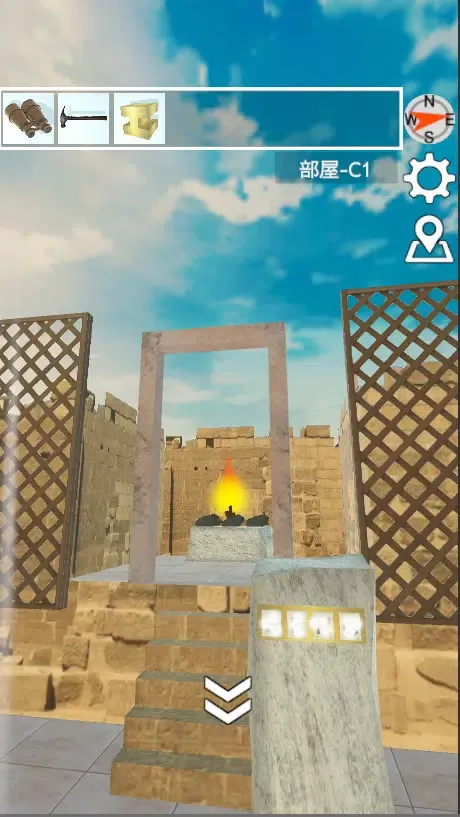 脱出ゲーム-エジプト遺跡/巨大な石造建築ピラミッドからの脱出 スクリーンショット