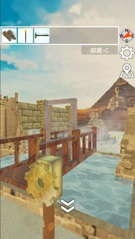 脱出ゲーム-エジプト遺跡/巨大な石造建築ピラミッドからの脱出 スクリーンショット