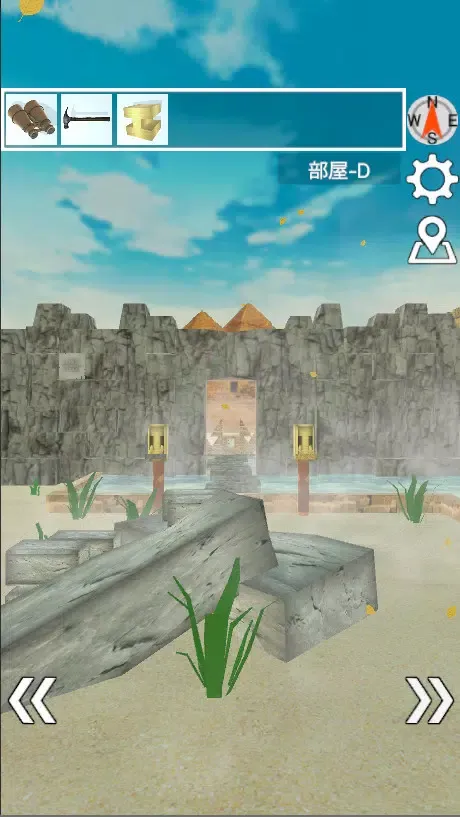 脱出ゲーム-エジプト遺跡/巨大な石造建築ピラミッドからの脱出 スクリーンショット