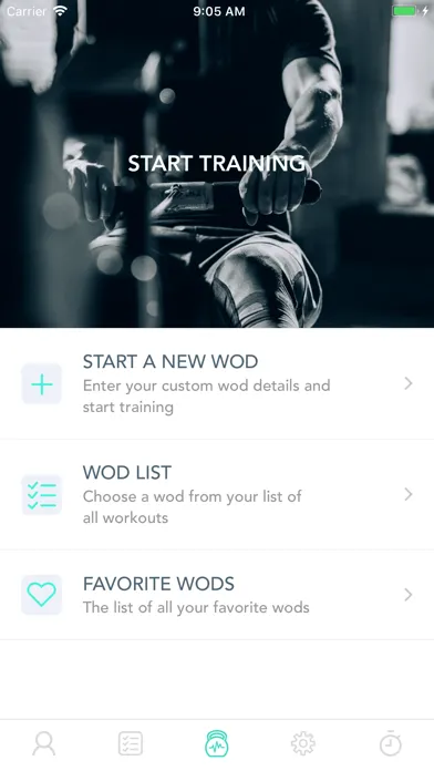 ภาพหน้าจอของ WodLog - optimize your Wod