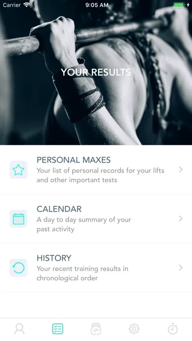 ภาพหน้าจอของ WodLog - optimize your Wod