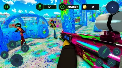 Stickman Paintball Shooting 3D应用截图