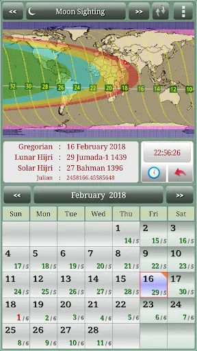 Capturas de pantalla de Sun & Moon Calendar