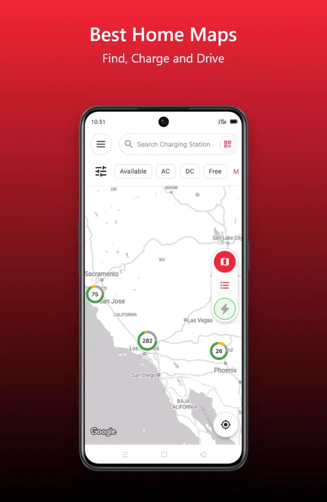 Screenshot di AMP