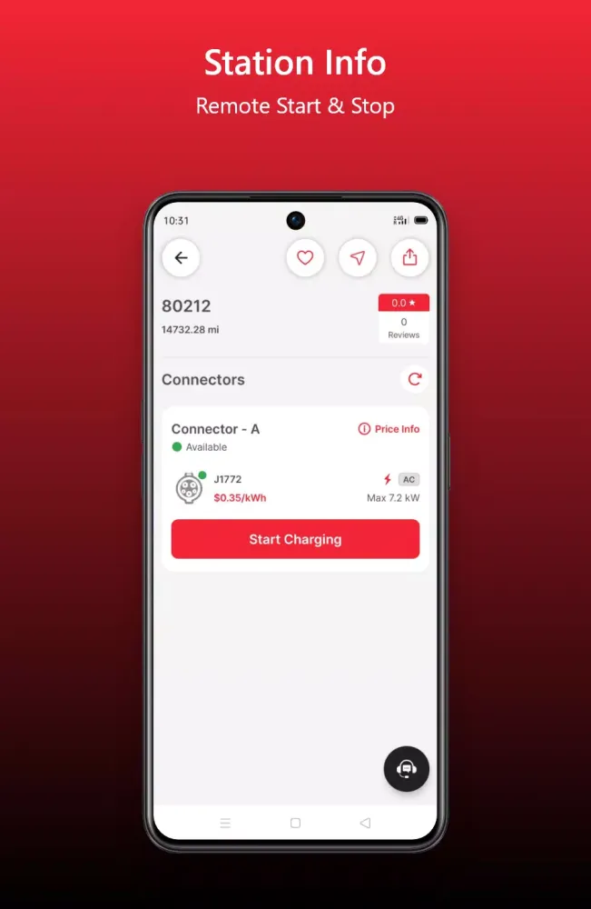Screenshot di AMP