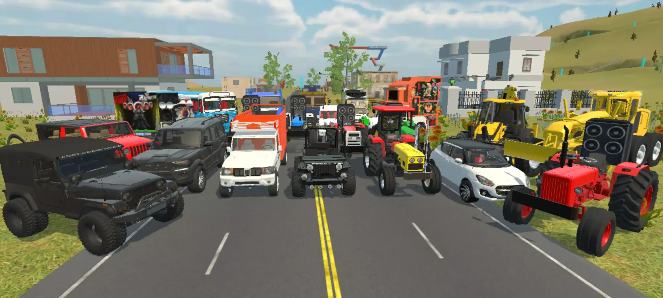 Captures d'écran de Indian Vehicles Simulator 3d