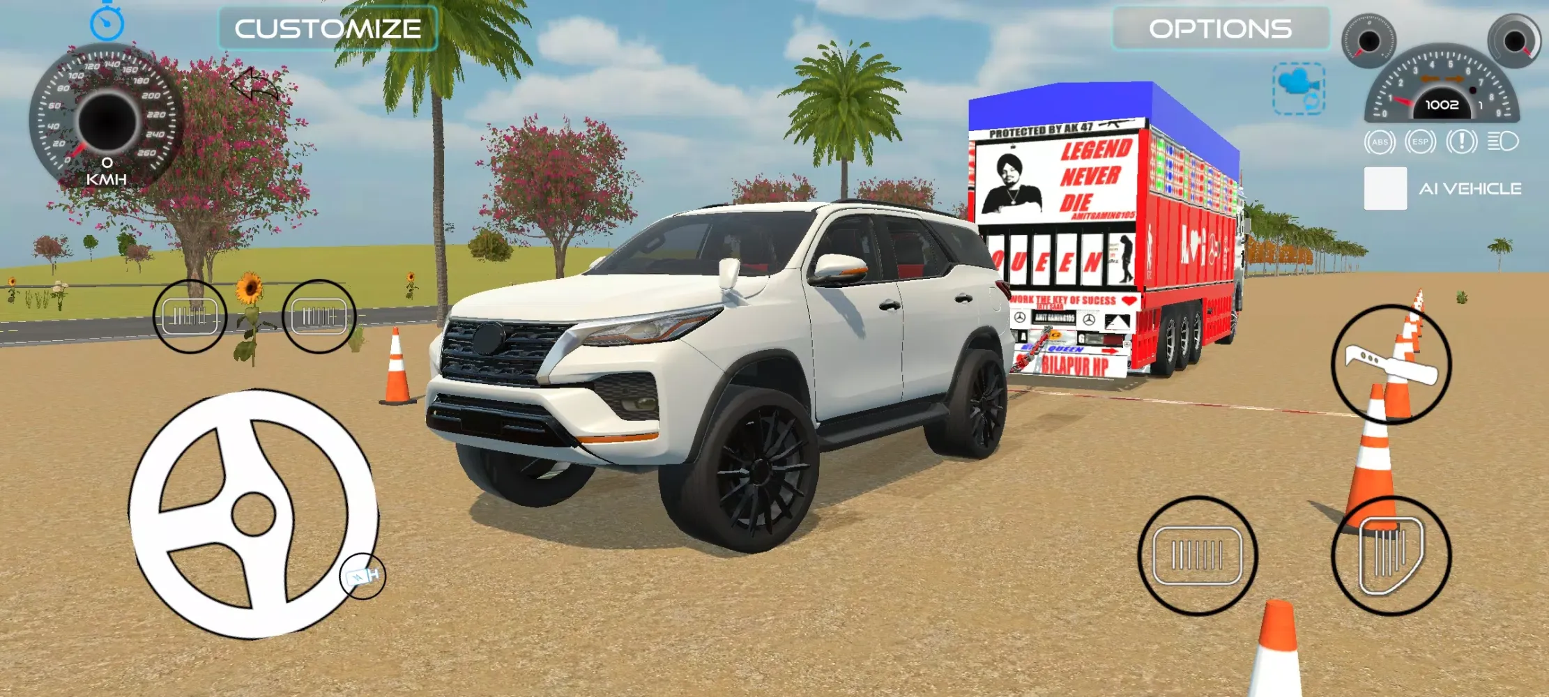 Captures d'écran de Indian Vehicles Simulator 3d