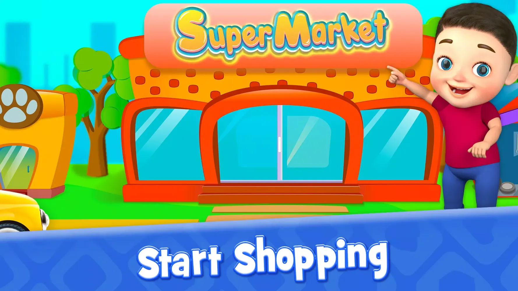 ภาพหน้าจอของ Baby BST Kids - Supermarket