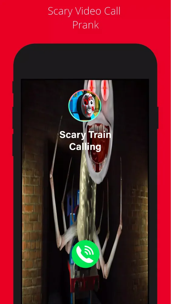 Scary Thomas Fake Call & Chat Screenshots