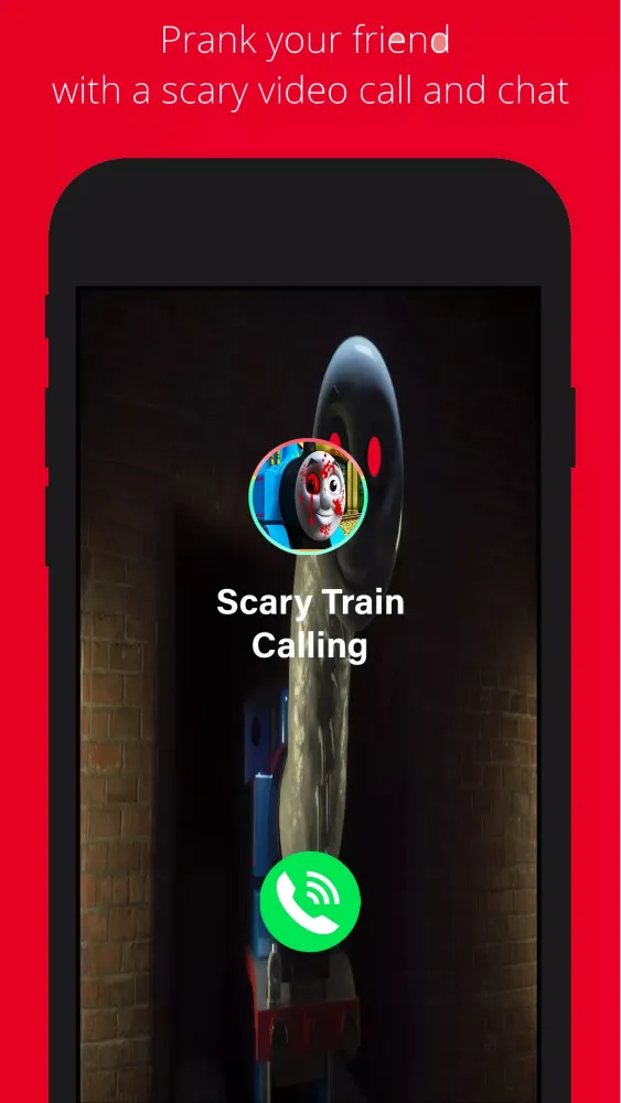 Scary Thomas Fake Call & Chat Screenshots