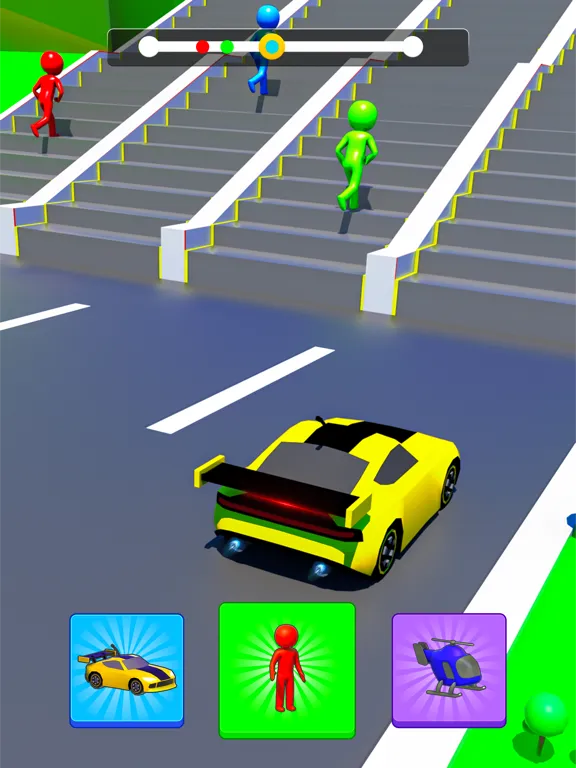Captures d'écran de Shape Shifting: Transform Race iPad 