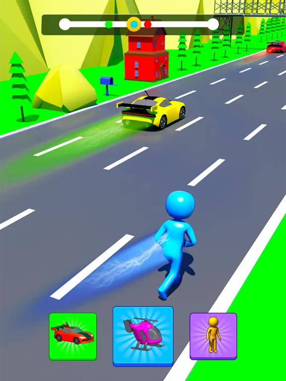 Captures d'écran de Shape Shifting: Transform Race iPad 