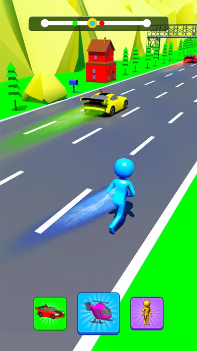 Captures d'écran de Shape Shifting: Transform Race