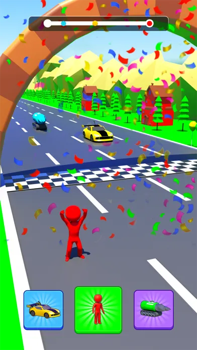 Captures d'écran de Shape Shifting: Transform Race
