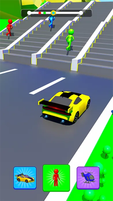 Captures d'écran de Shape Shifting: Transform Race