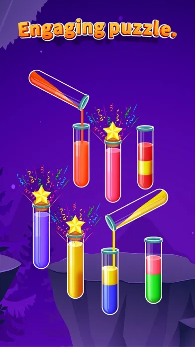Ảnh chụp màn hình của Color Sort: Water Color Games