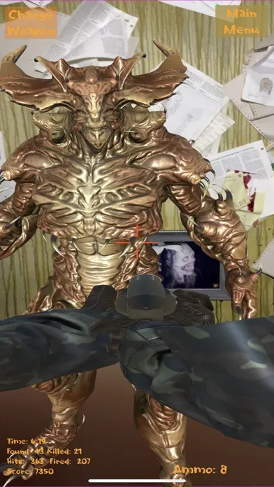 AR Haunted House Viewer Screenshots