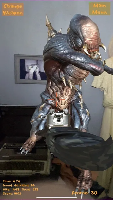 AR Haunted House Viewer Screenshots