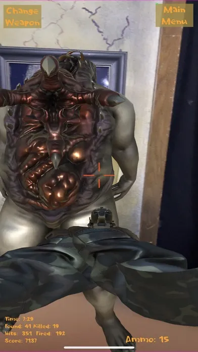 AR Haunted House Viewer Screenshots