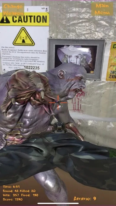 AR Haunted House Viewer Screenshots