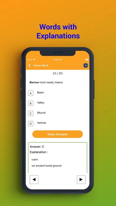 Tangkapan skrin ASVAB Tutoring