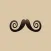 Moustache Photobomb Stickers for November
