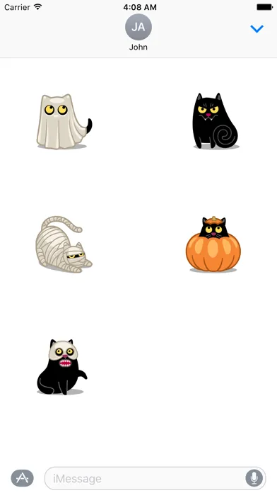 Costume Cat Premium Sticker Pack應用截圖