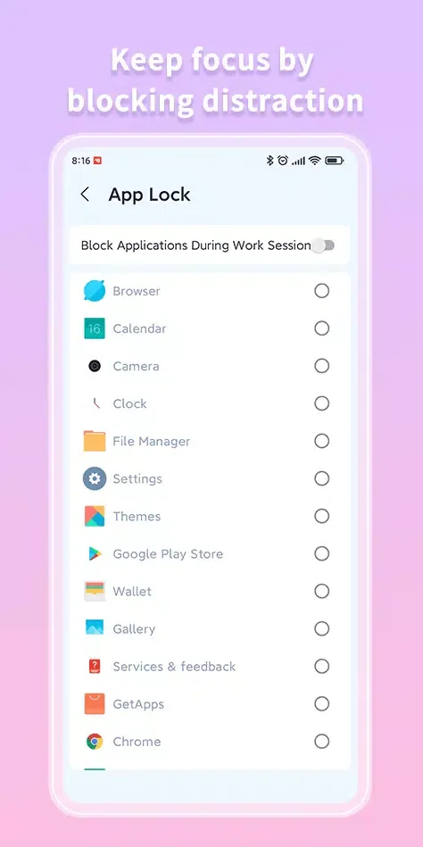 Brain Focus Productivity Timer Screenshots