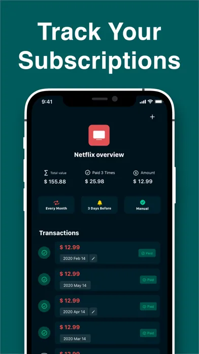 Expense,Budget & Bill Tracker Ekran Görüntüleri