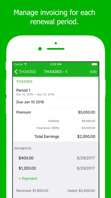 Screenshot di Surety Bond Tracker