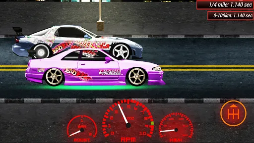 Japan Drag Racing 2D Screenshots