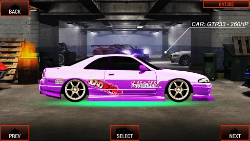 Japan Drag Racing 2D Screenshots