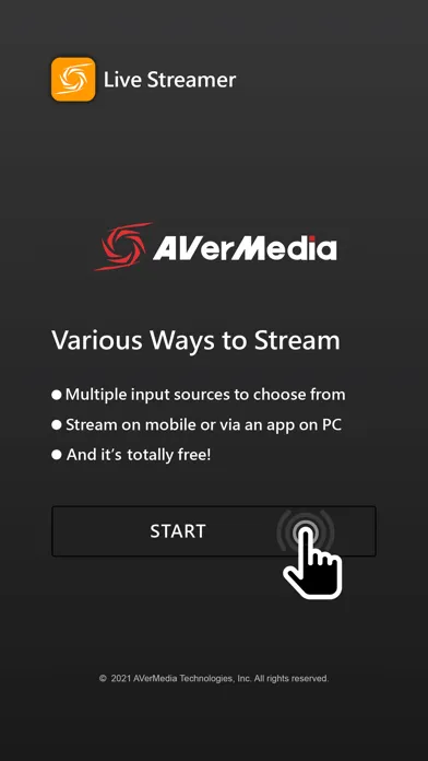 Tangkapan layar Live Streamer