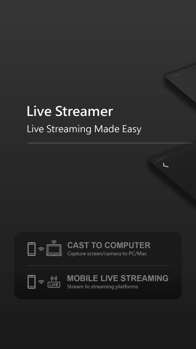 Tangkapan layar Live Streamer