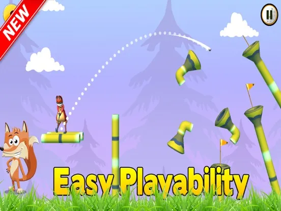 Capturas de tela do Golfer: Crazy Fox iPad 