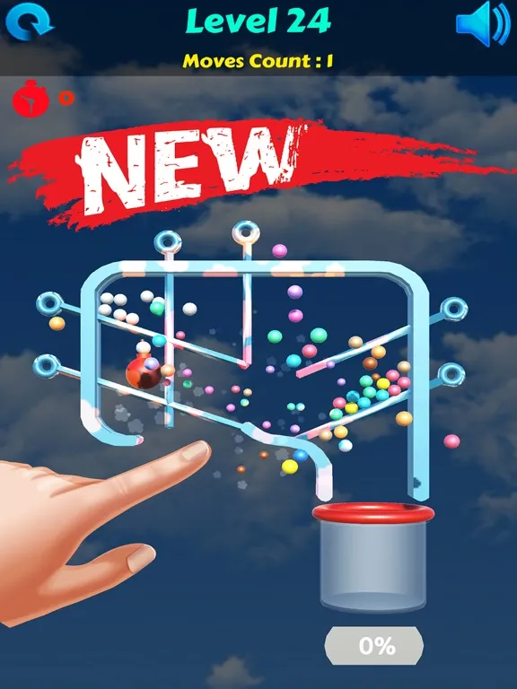 Tangkapan layar Stress Balls :Colorfully iPad 