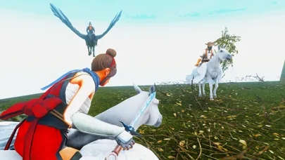 ภาพหน้าจอของ Flying Pegasus Horse New Games