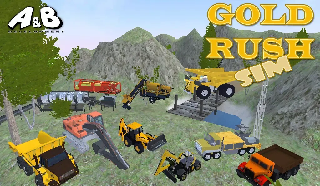 Capturas de tela do Gold Rush Sim - simulator game