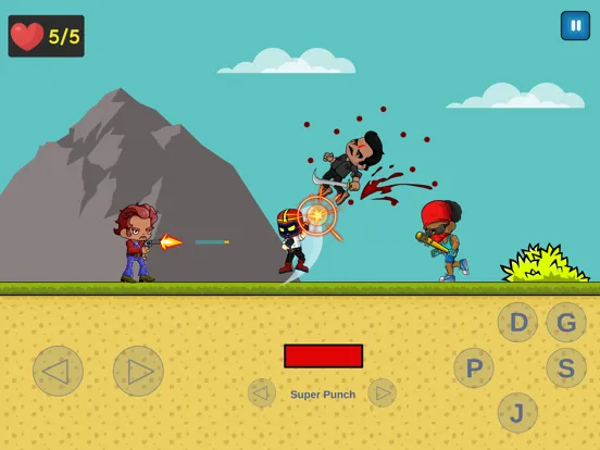 Platformer Helmet iPad  スクリーンショット