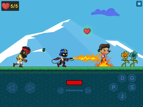 Platformer Helmet iPad  スクリーンショット