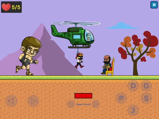 Platformer Helmet iPad  スクリーンショット
