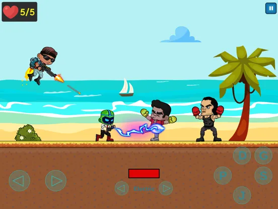 Platformer Helmet iPad  スクリーンショット
