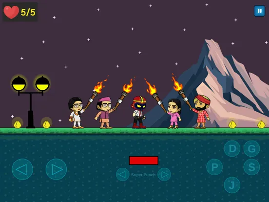 Platformer Helmet iPad  スクリーンショット